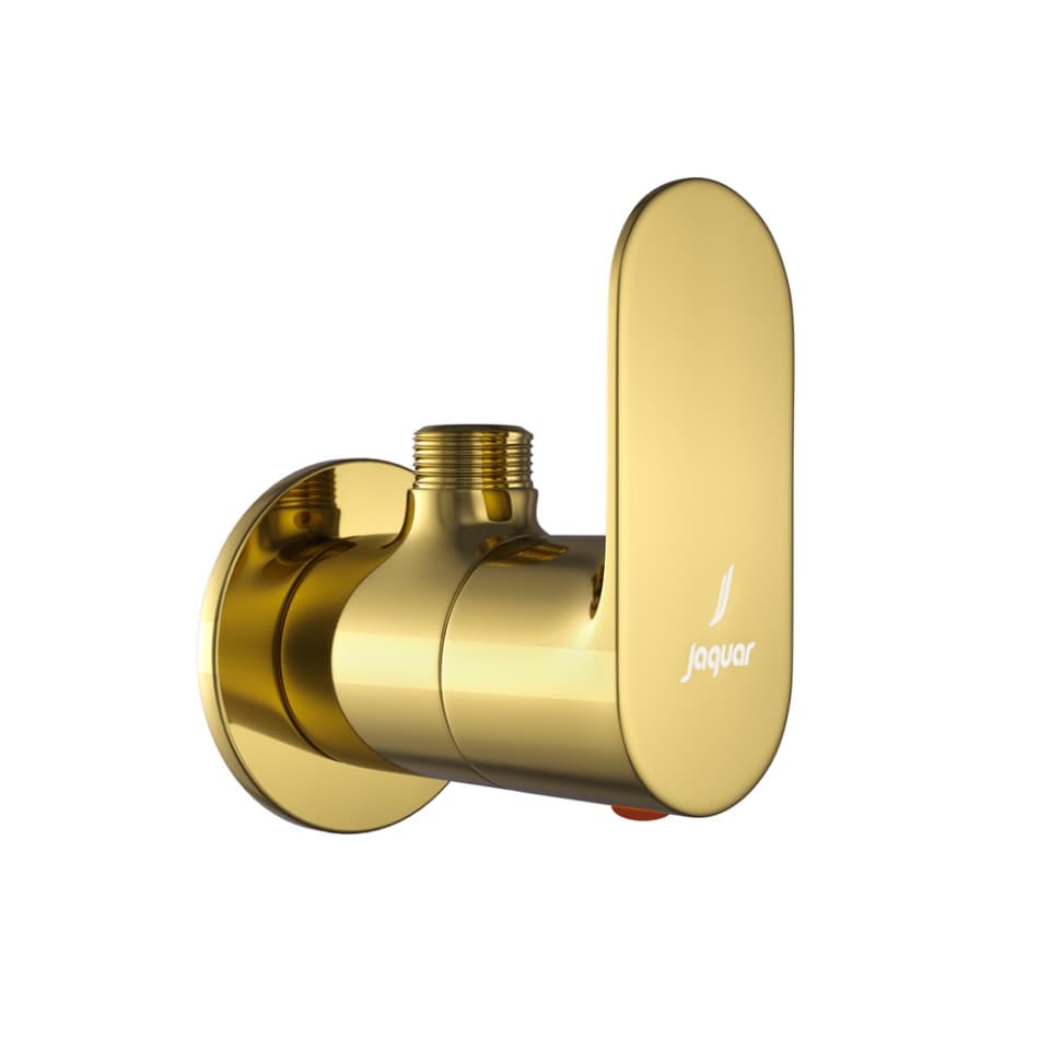 Jaquar basin area angle valve Opal Prime OPP-GBP-15053PM Gold Bright PVD