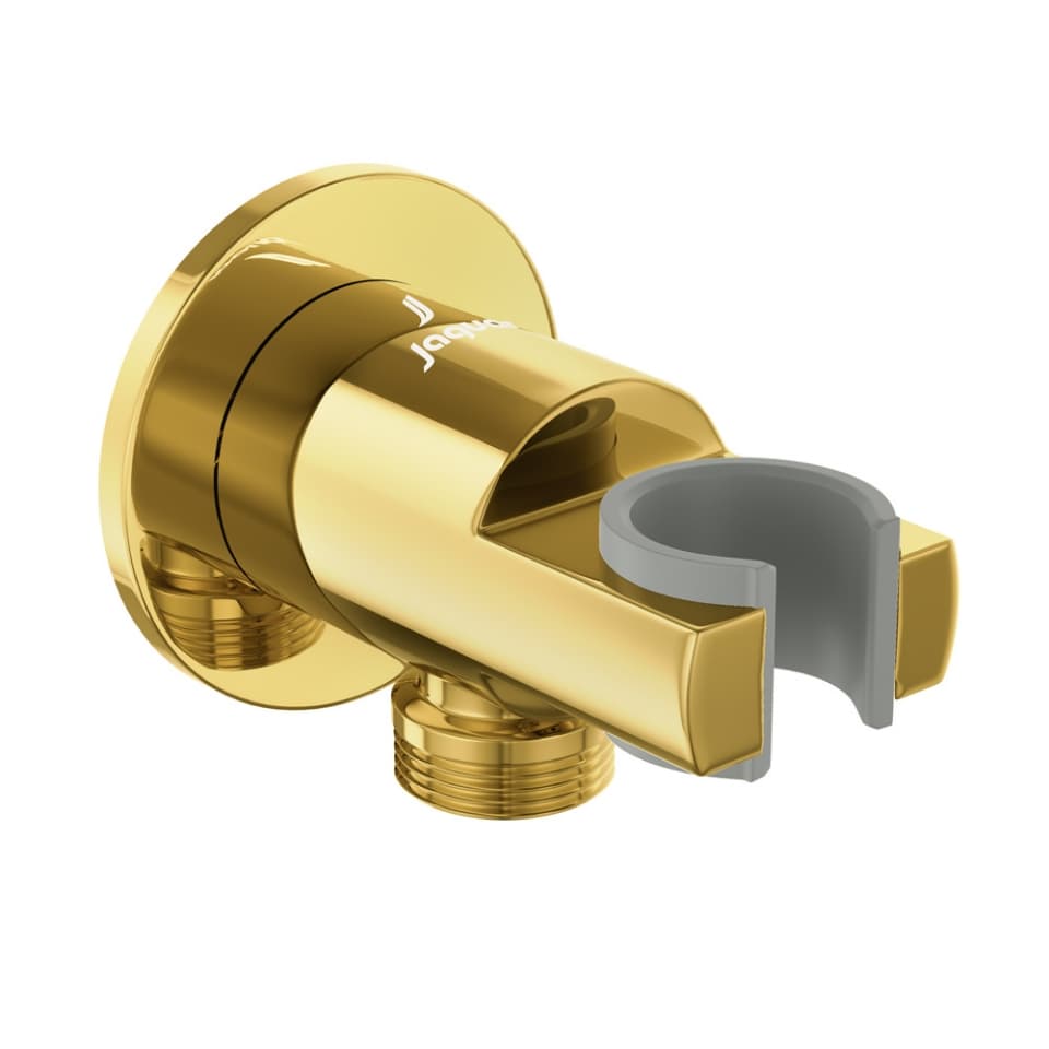 Jaquar Wall Outlet with Shower Hook Shower Accessories series SHA-GBP-566RPD Gold Bright PVD