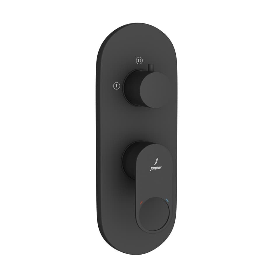 Jaquar 3 way diverter Ornamix Prime normal flow ORP-BLM-10783NKPM Black Matt