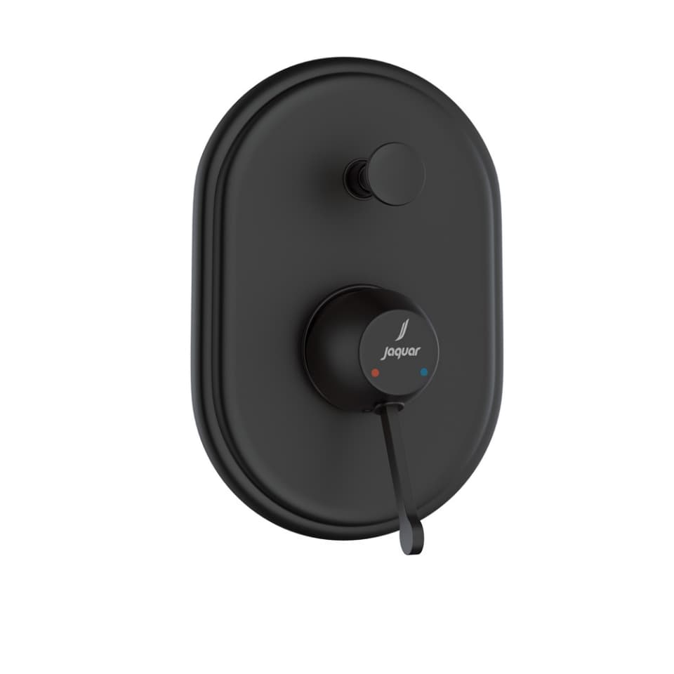 Jaquar 2 way diverter Queens Prime normal flow QQP-BLM-7065MKPM Black Matt