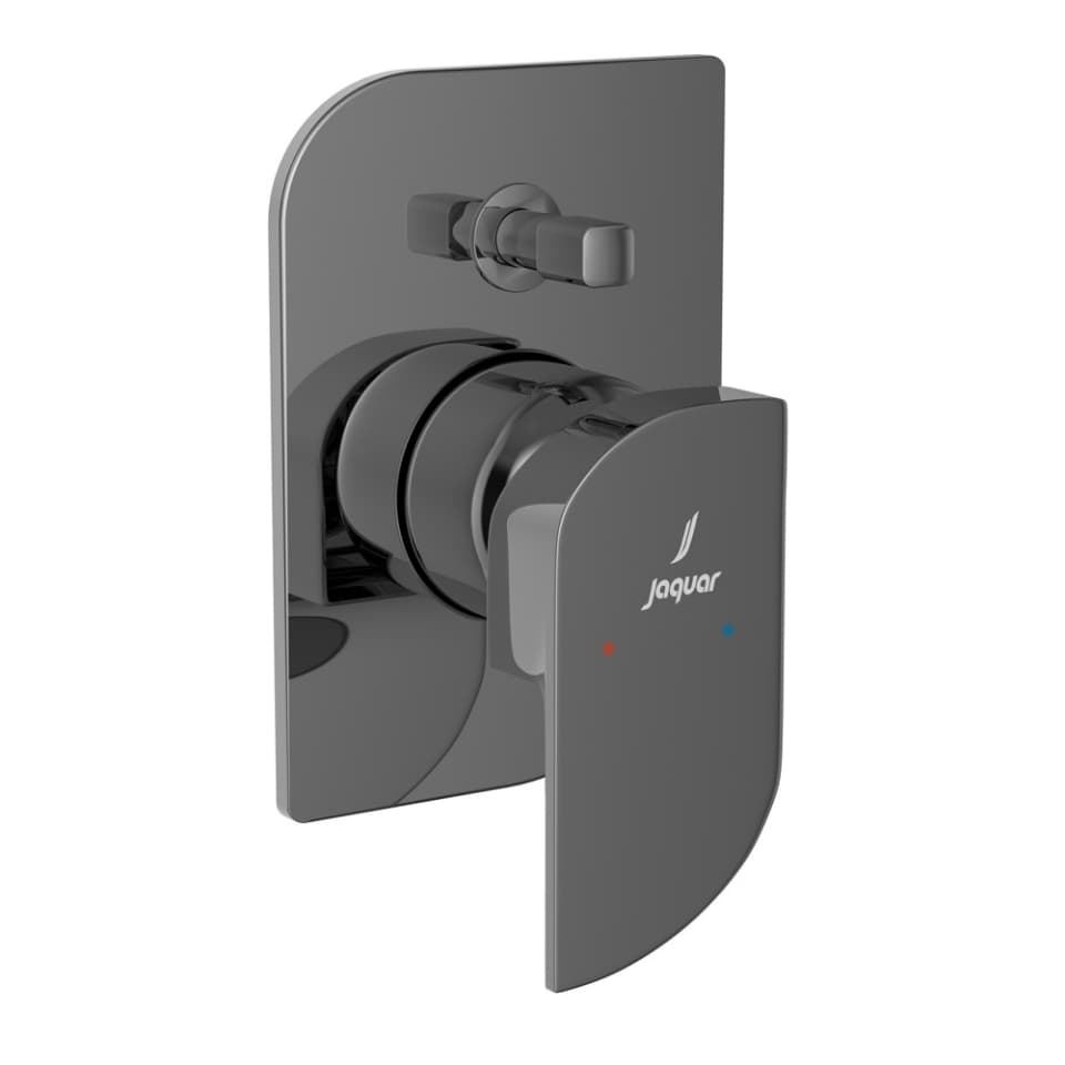Jaquar 2 way diverter Alive high flow ALI-BCH-85079NK Black Chrome