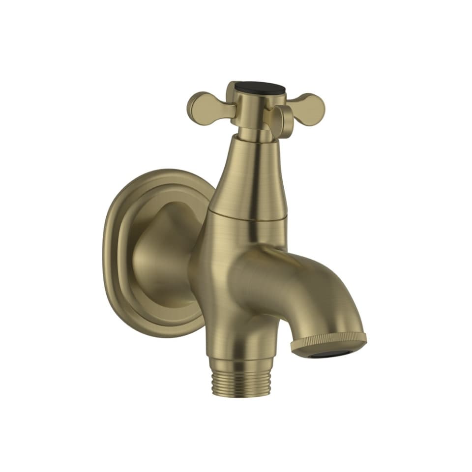Jaquar wc area 2 way bib tap Queens Prime QQP-ABR-7041PM Antique Bronze