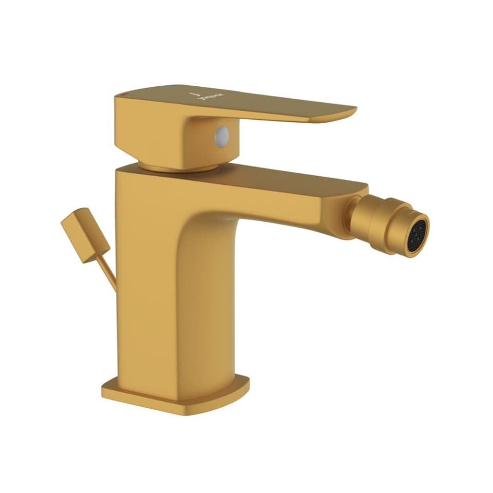 Jaquar Single Lever 1-Hole Bidet Mixer Kubix Prime series KUP-GMP-35213BPM Gold Matt PVD - image 1