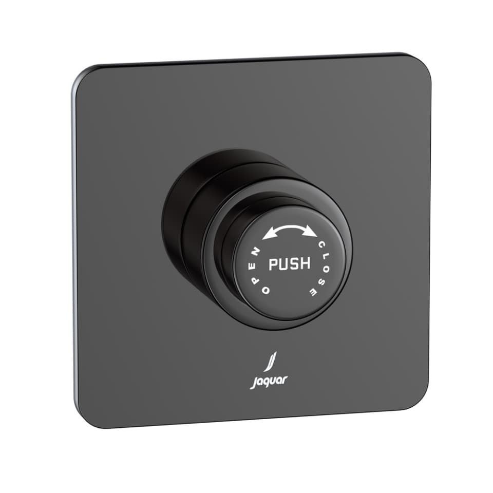Jaquar Metropole Flush Valve Toilet Flush Valve series FLV-BCH-1093NSQ Black Chrome