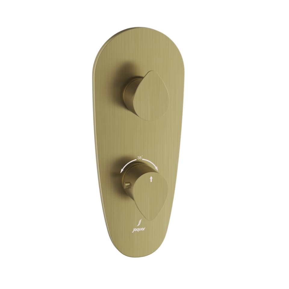 Jaquar 1 way thermostatic diverter Vignette Prime normal flow VGP-ABR-81661NK Antique Bronze