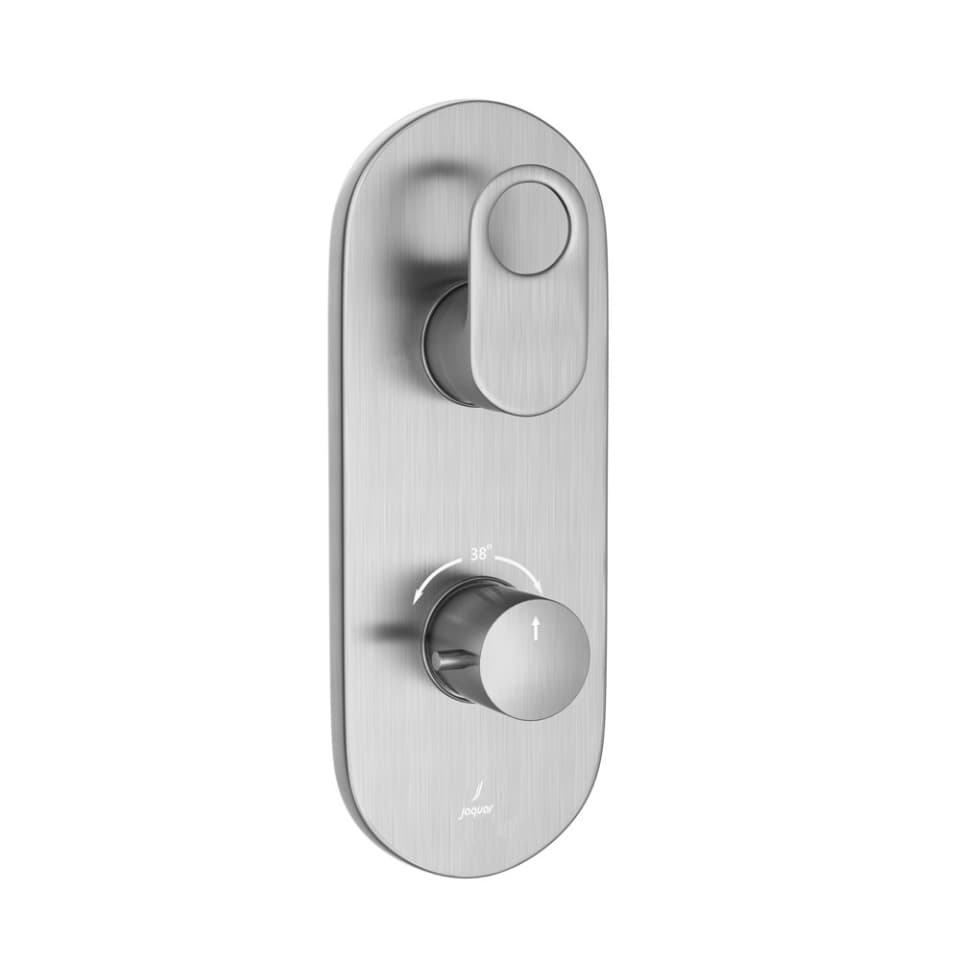 Jaquar 1 way thermostatic diverter Ornamix Prime normal flow ORP-SSF-10661NKPM Stainless Steel