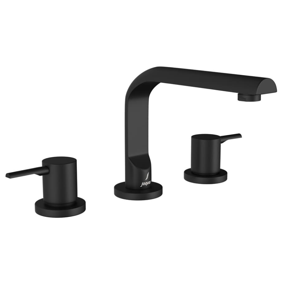 Jaquar 3-Hole Basin Mixer Round Spout Florentine Prime series FLP-BLM-5189PMRS Black Matt - image 1