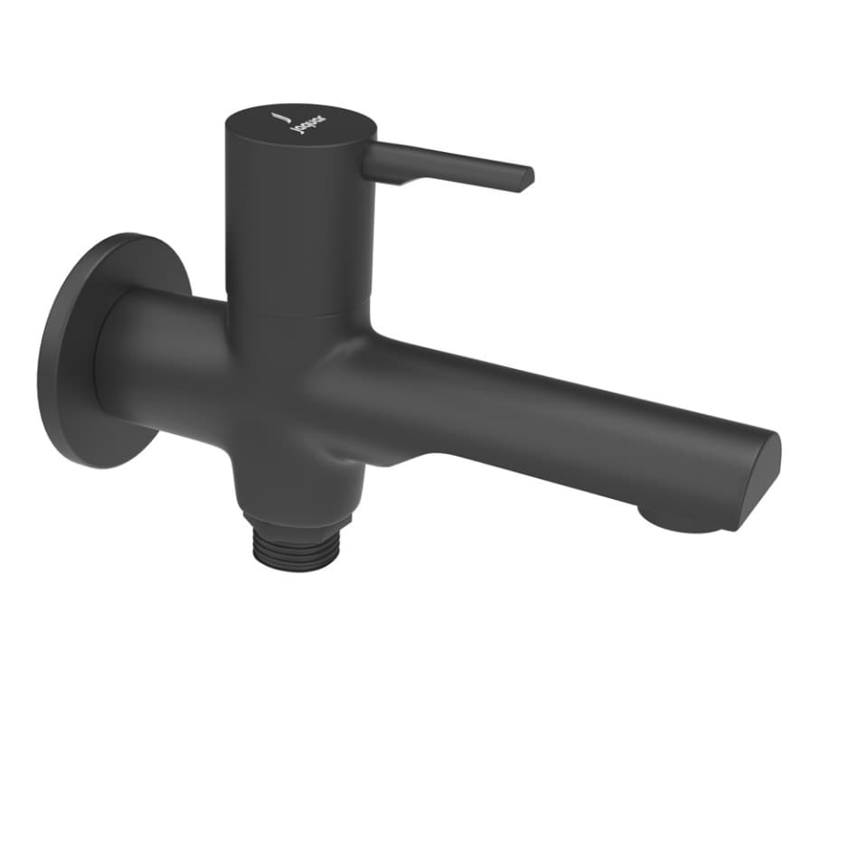 Jaquar wc area 2 way bib tap Florentine Prime FLP-BLM-5041PM Black Matt