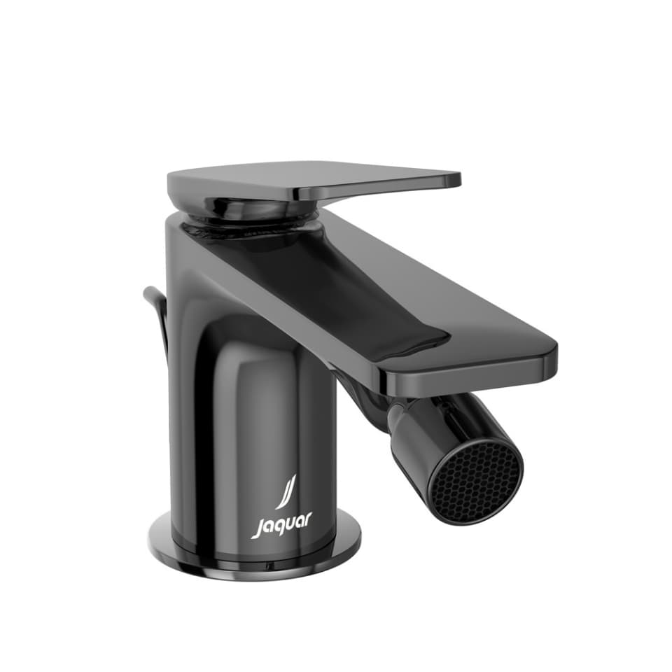 Jaquar Single Lever 1-Hole Bidet Mixer Laguna series LAG-BCH-91213BWF Black Chrome