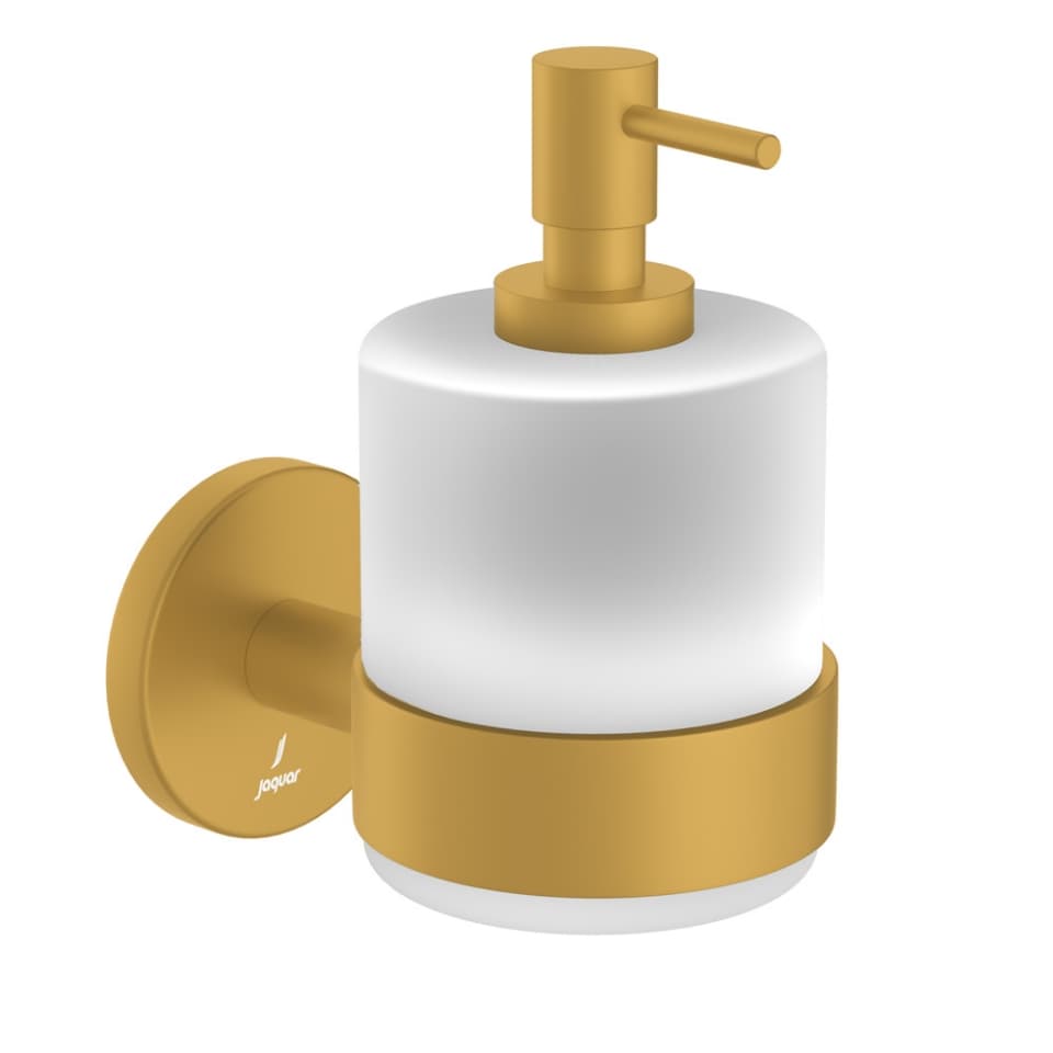 Jaquar Soap Dispenser with Glass Bottle Continental series ACN-GMP-1135NPD Gold Matt PVD - image 1