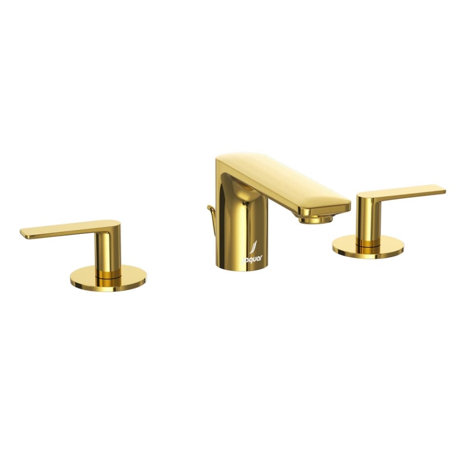 Jaquar 3-Hole Basin Mixer Laguna Faucets series LAG-GBP-91189CSL Gold Bright PVD