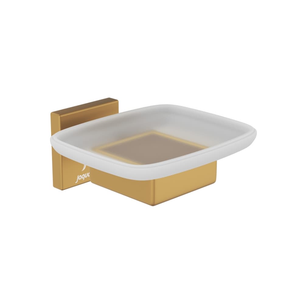 Jaquar Soap Dish Holder Kubix Prime Bathroom Accessories series AKP-GMP-35731PPD Gold Matt PVD - image 1