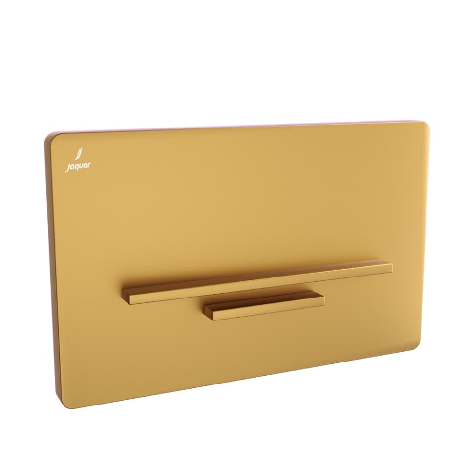 Jaquar Control Plate Laguna Flush Plates series JCP-GMP-912415PD Gold Matt PVD