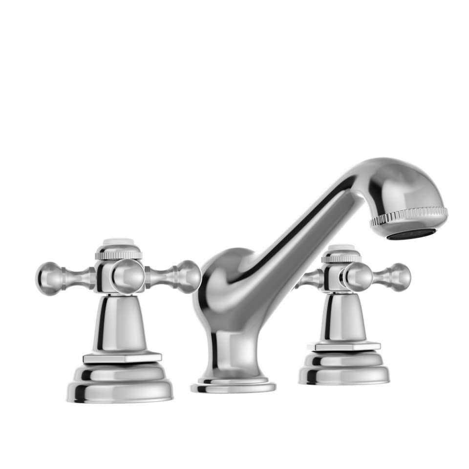Jaquar 3-Hole Basin Mixer Queen’s series QQT-CHR-7189 Chrome - image 1