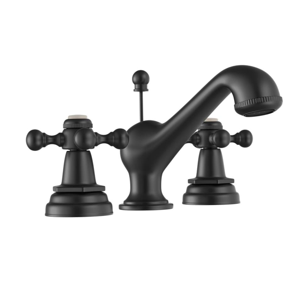 Jaquar 3-Hole Basin Mixer Queen’s series QQT-BLM-7191 Black Matt - image 1