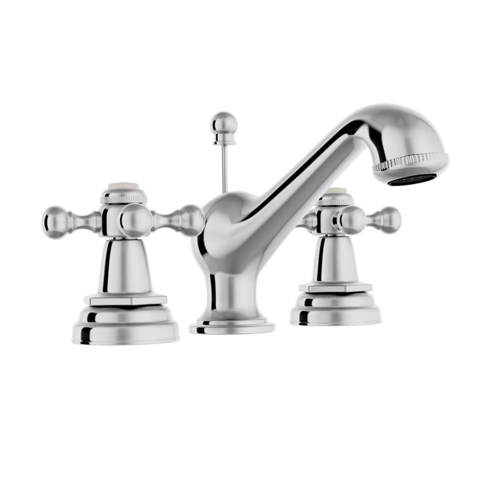 Jaquar 3-Hole Basin Mixer Queen’s series QQT-CHR-7191 Chrome - image 1