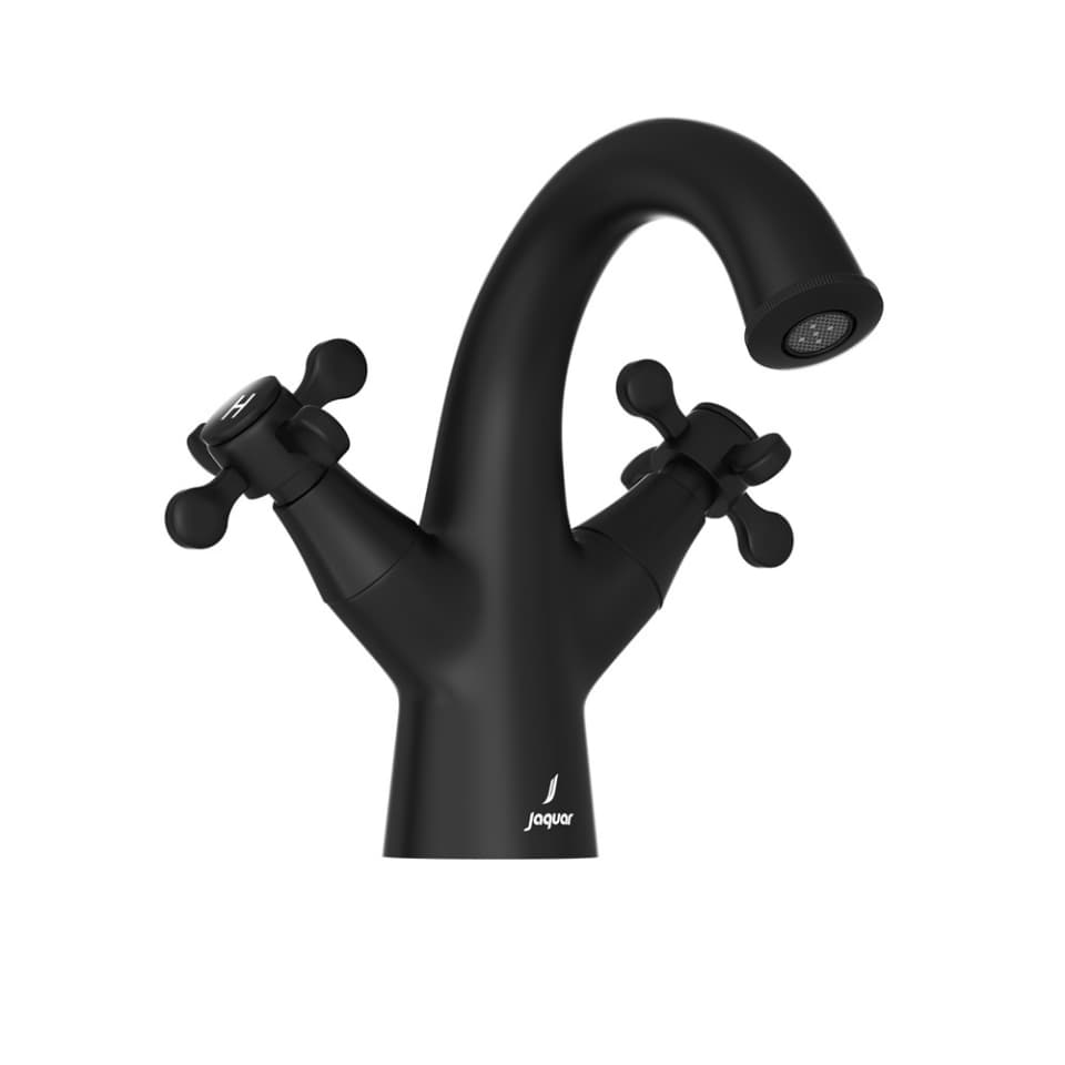 Jaquar Central Hole Basin Mixer Queen's Prime series QQP-BLM-7167BPM Black Matt - image 1