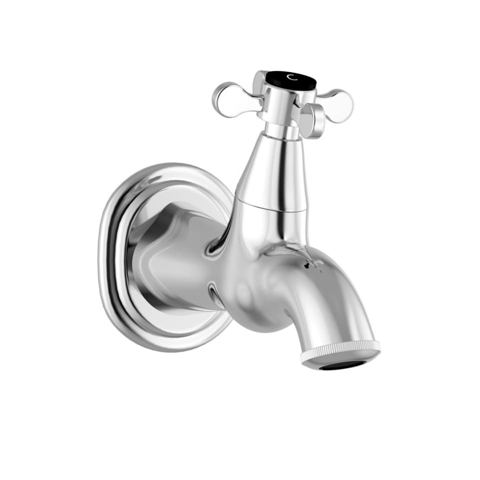 Jaquar wc area bib tap Queens Prime QQP-CHR-7037PM Chrome