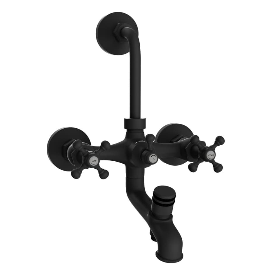 Jaquar Wall Mixer 3-in-1 System Queen’s series QQT-BLM-7281 Black Matt - image 1