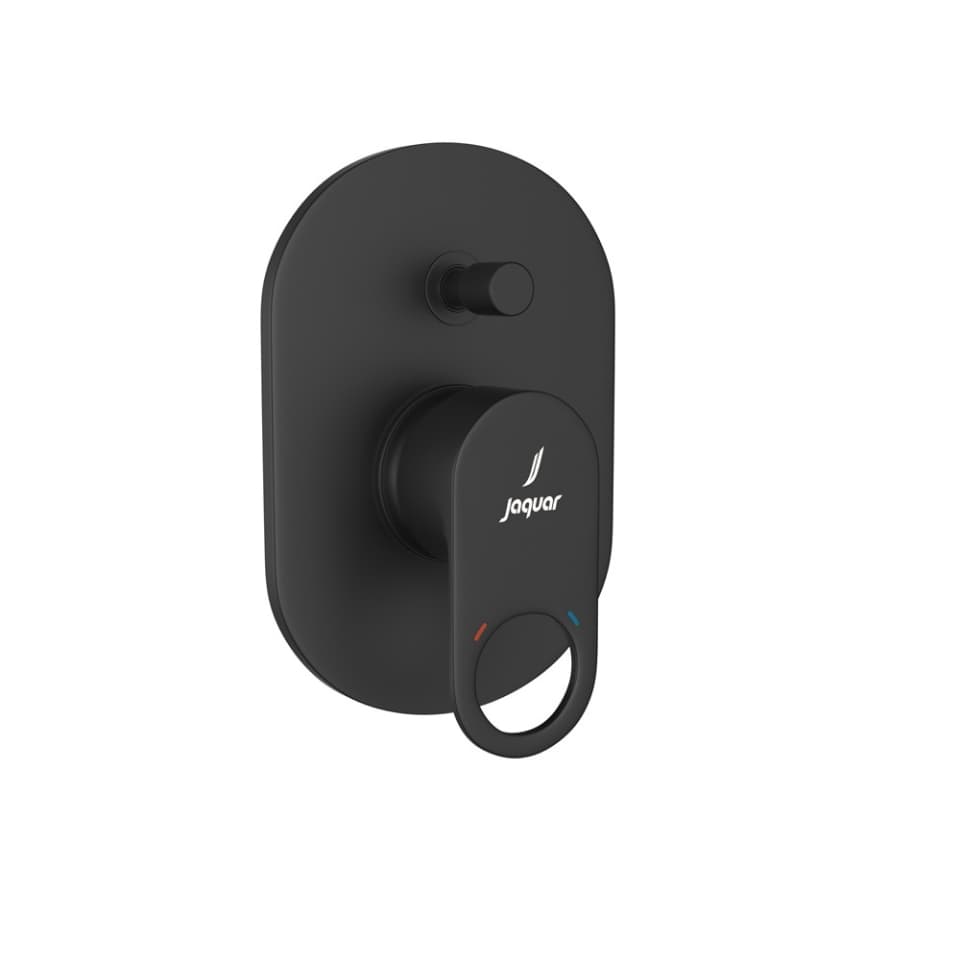 Jaquar 2 way diverter Ornamix Prime normal flow ORP-BLM-10065MKPM Black Matt