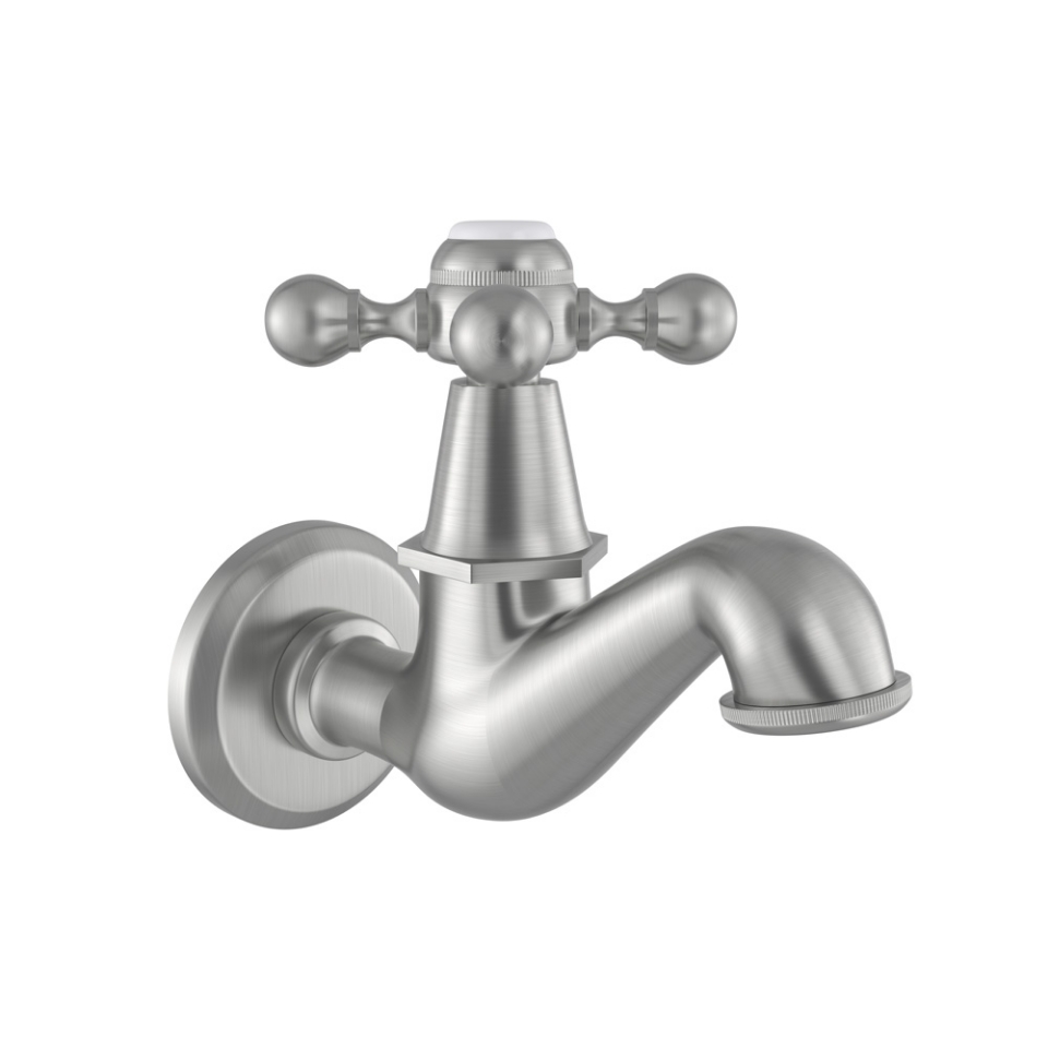 Jaquar wc area bib tap Queens QQT-SSF-7037 Stainless Steel