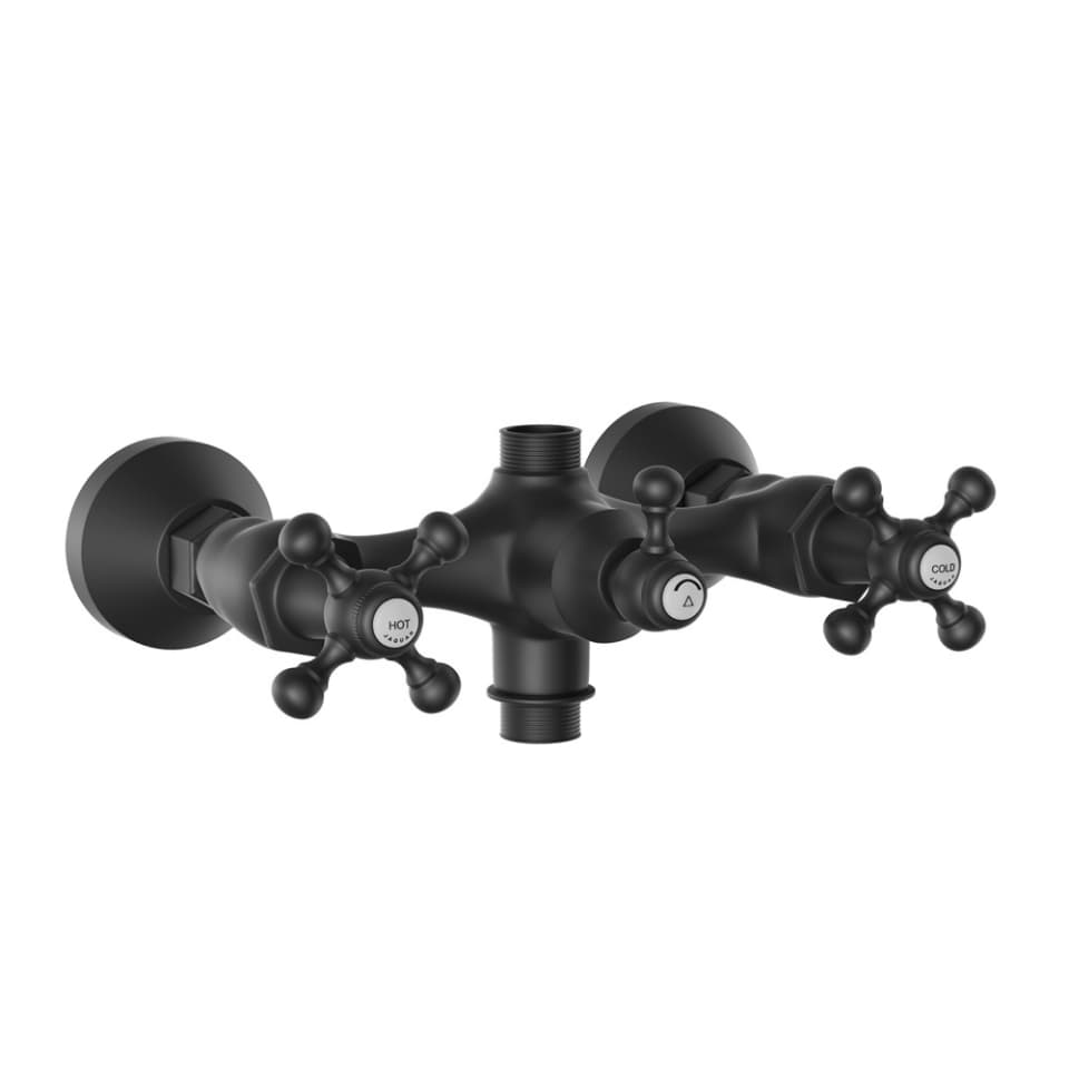 Jaquar Exposed Wall Mixer Queen’s series QQT-BLM-7215 Black Matt - image 1