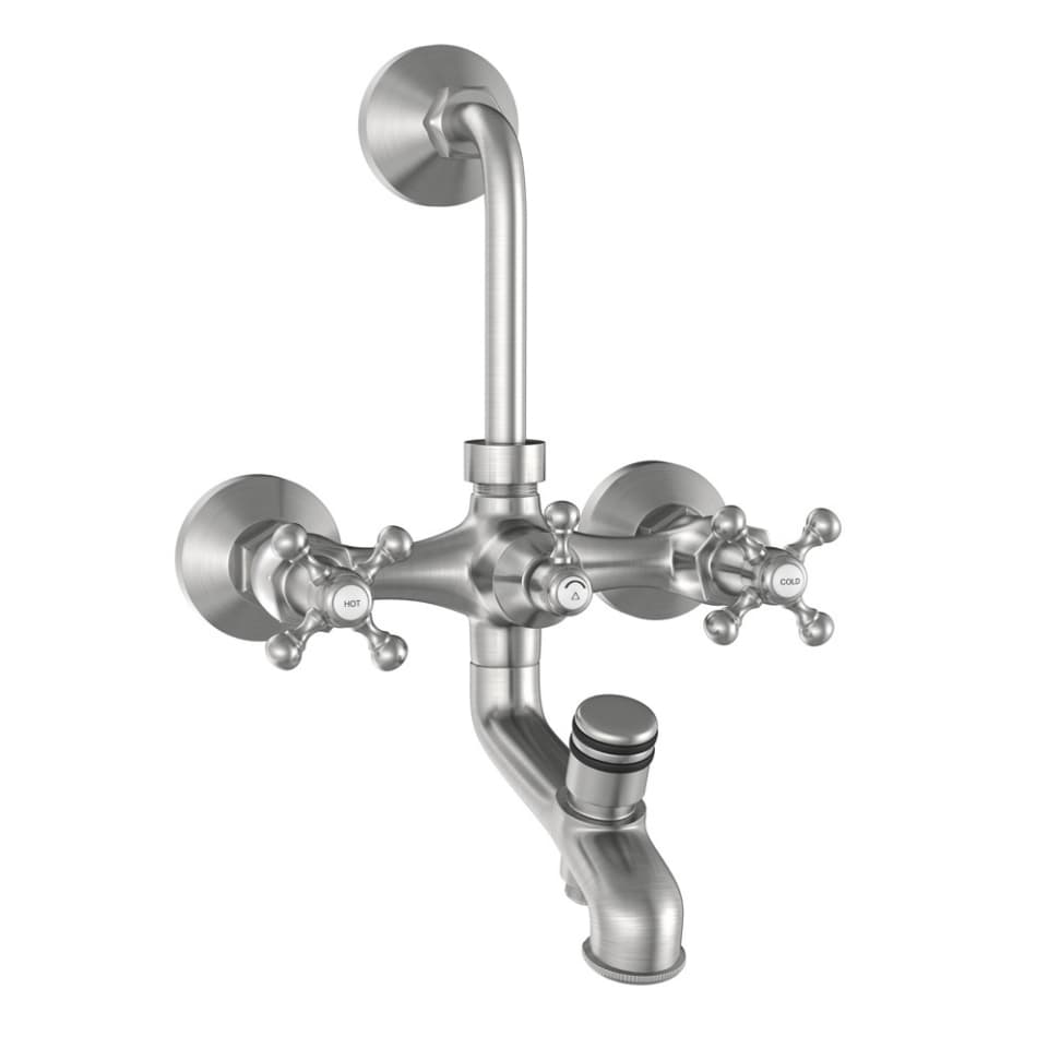 Jaquar Wall Mixer 3-in-1 System Queen’s series QQT-SSF-7281 Stainless Steel - image 1