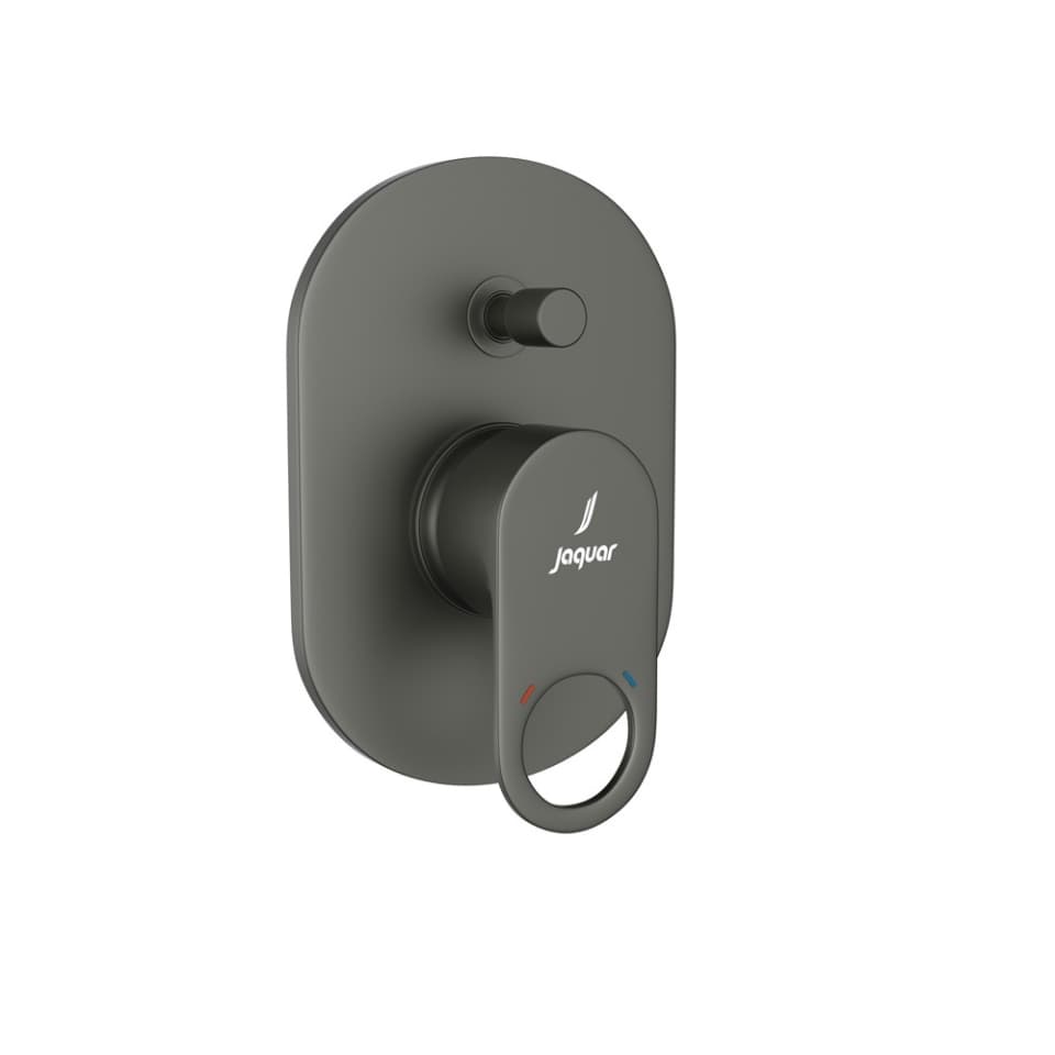 Jaquar 2 way diverter Ornamix Prime normal flow ORP-GRF-10065MKPM Graphite