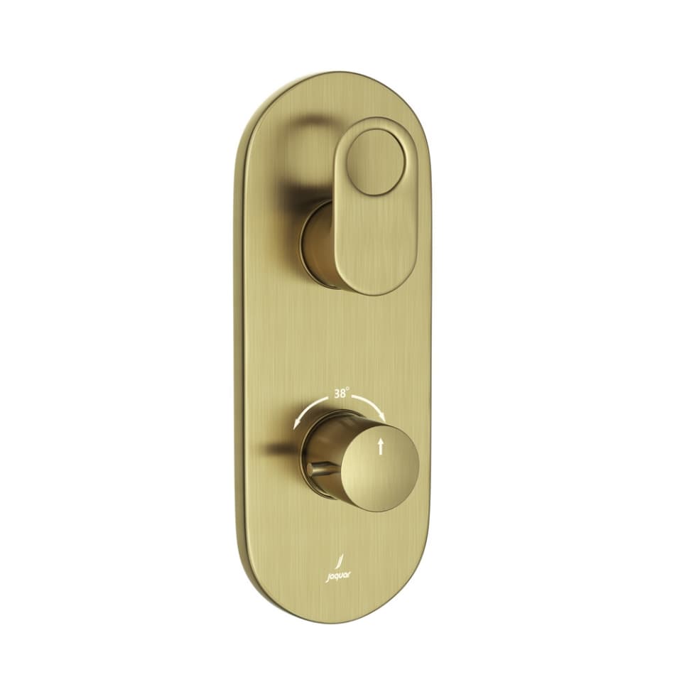 Jaquar 1 way thermostatic diverter Ornamix Prime normal flow ORP-ABR-10661NKPM Antique Bronze
