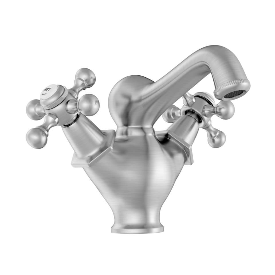 Jaquar Central Hole Basin Mixer Queen’s series QQT-SSF-7167B Stainless Steel - image 1