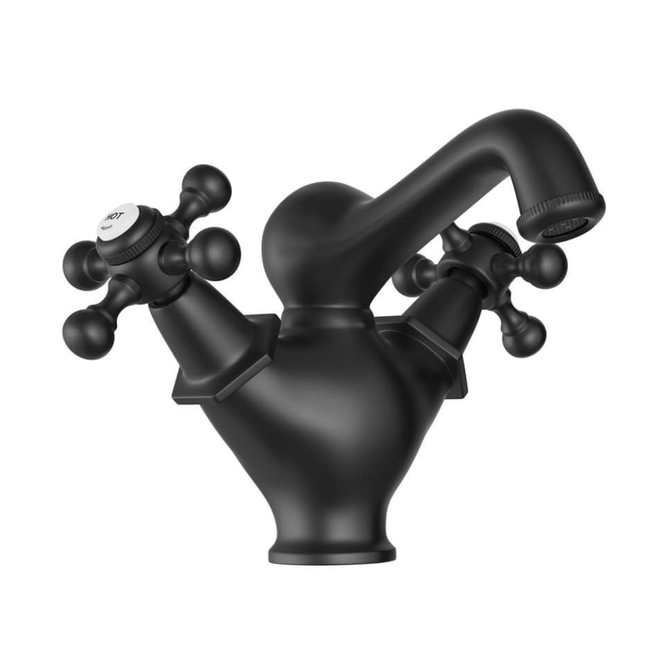 Jaquar Central Hole Basin Mixer Queen’s series QQT-BLM-7167B Black Matt - image 1