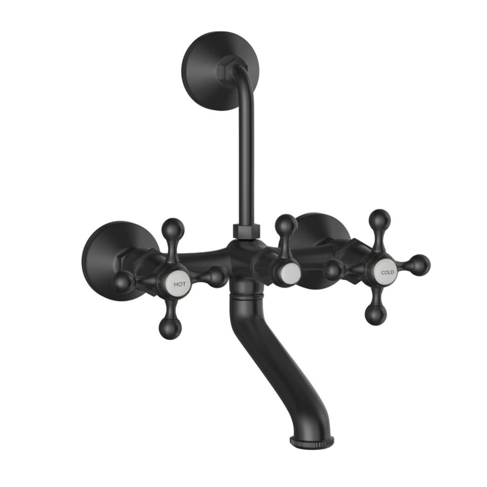 Jaquar Wall Mixer Queen’s series QQT-BLM-7273UPR Black Matt - image 1