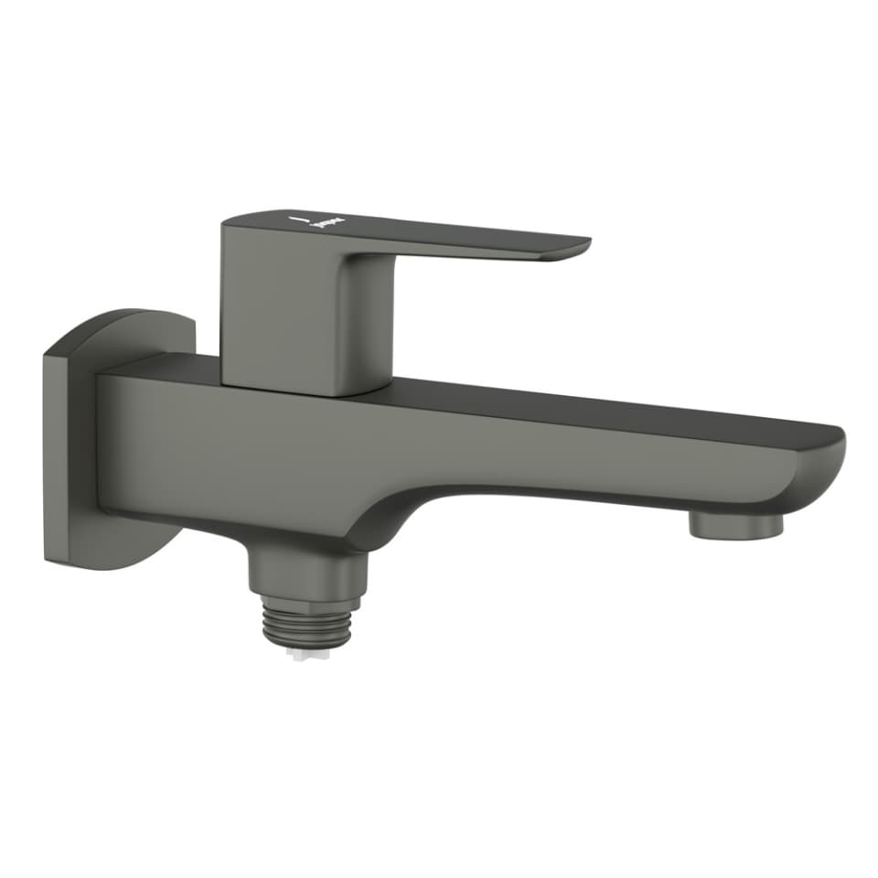 Jaquar wc area 2 way bib tap Kubix Prime KUP-GRF-35041PM Graphite