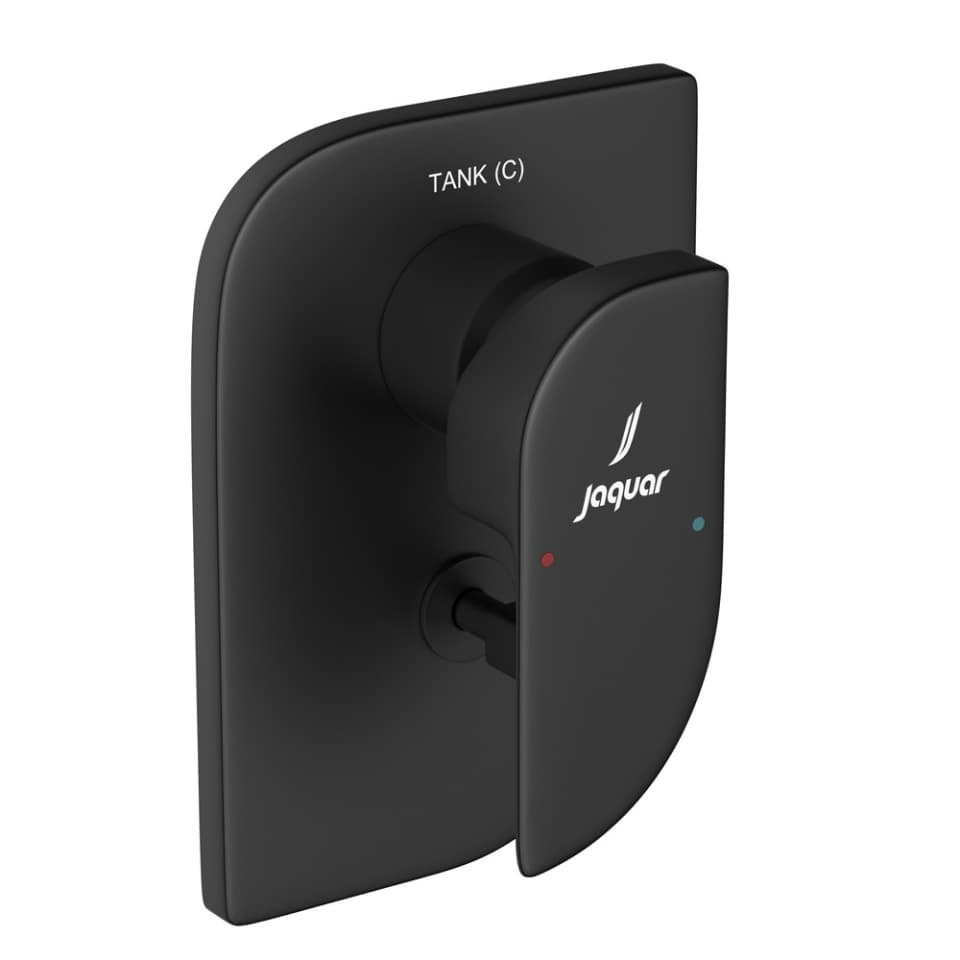 Jaquar Single Lever 3-inlet Diverter Diverters series ALI-BLM-85193NK Black Matt