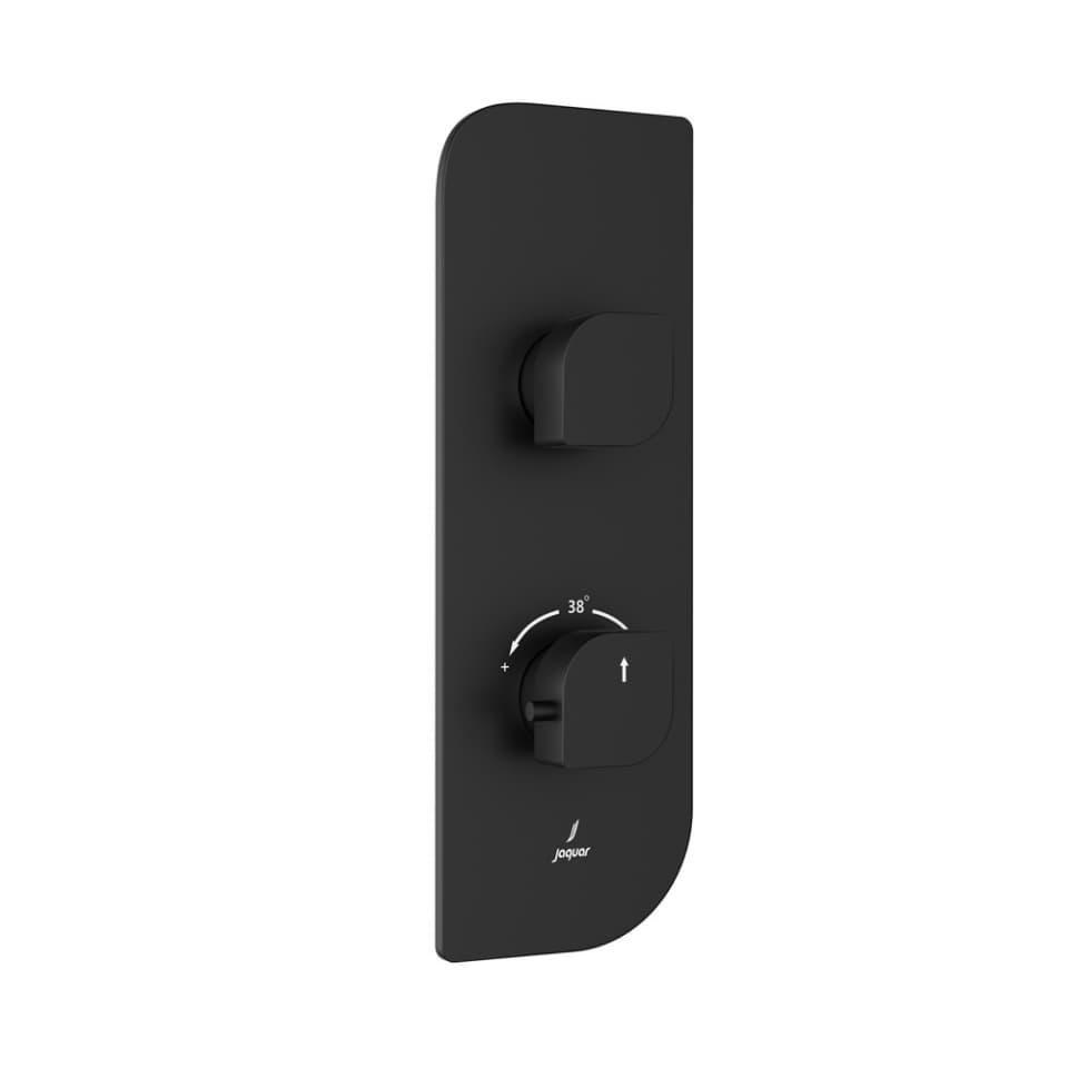 Jaquar 1 way thermostatic diverter Alive normal flow ALI-BLM-85661NK Black Matt