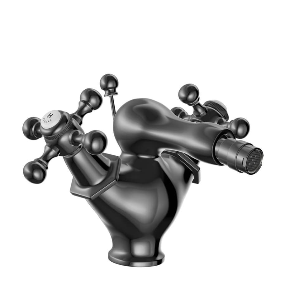 Jaquar 1 Hole Bidet Mixer Queen’s series QQT-BCH-7613B Black Chrome - image 1