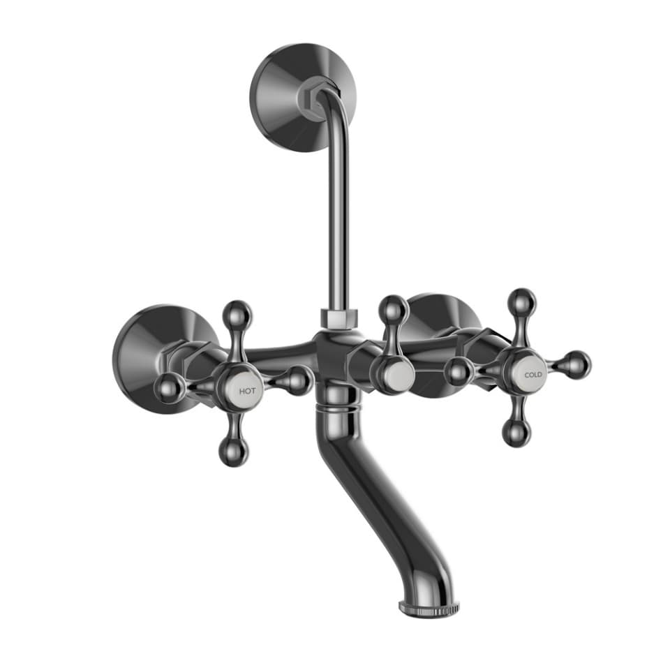 Jaquar Wall Mixer Queen’s series QQT-BCH-7273UPR Black Chrome - image 1