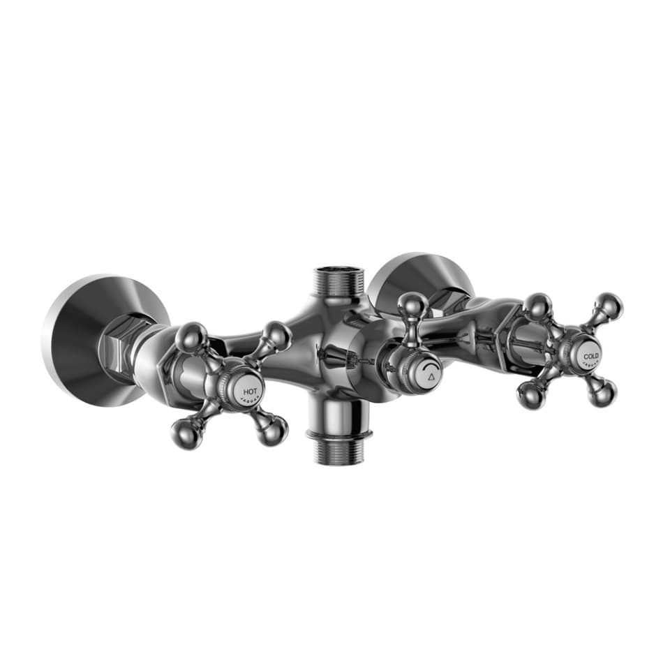 Jaquar Exposed Wall Mixer Queen’s series QQT-BCH-7215 Black Chrome - image 1