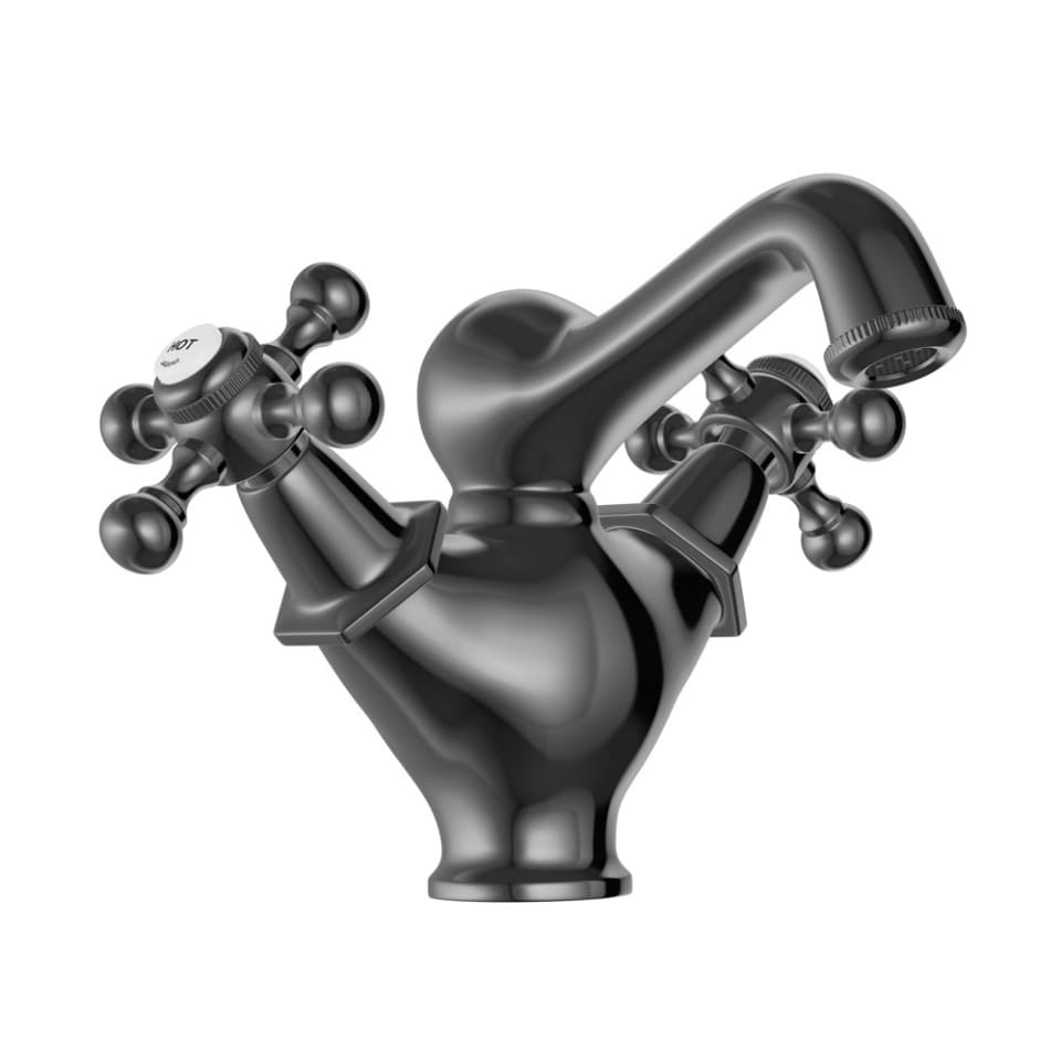 Jaquar Central Hole Basin Mixer Queen’s series QQT-BCH-7167B Black Chrome - image 1