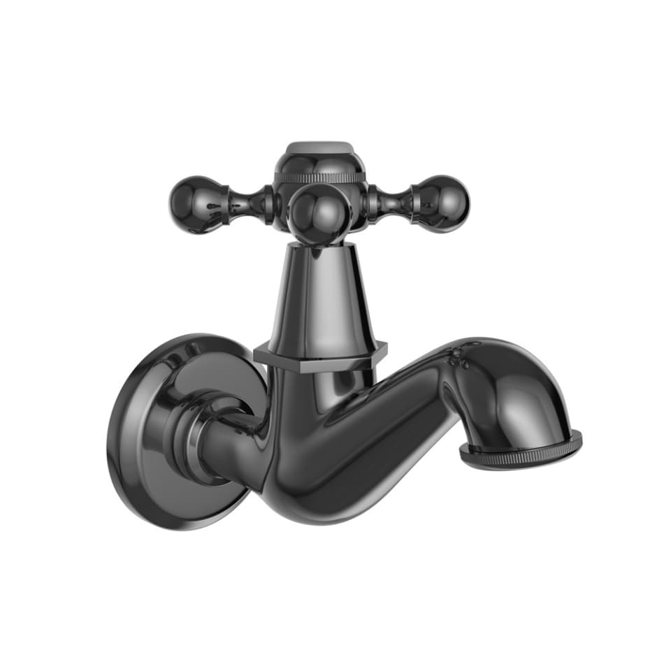 Jaquar wc area bib tap Queens QQT-BCH-7037 Black Chrome