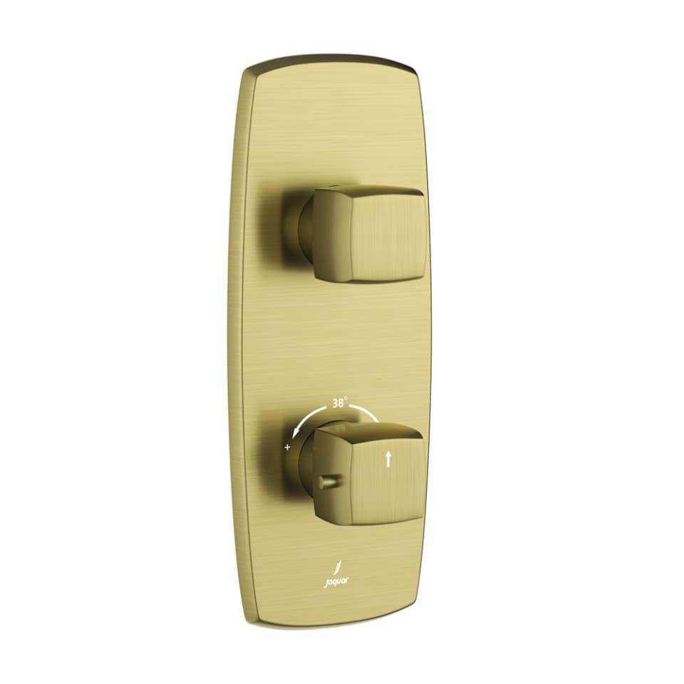 Jaquar 1 way thermostatic diverter Arc normal flow ARC-ABR-87661NK Antique Bronze