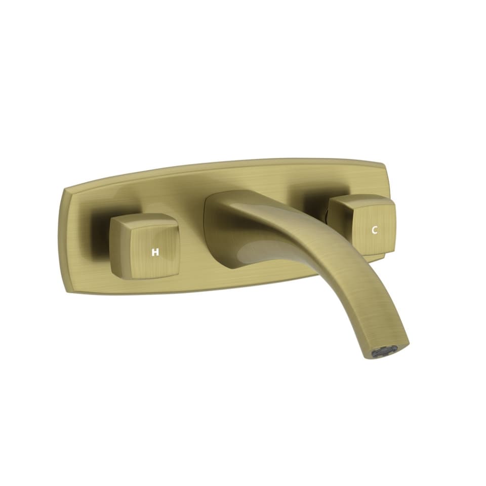 Jaquar wall mounted basin mixer Arc ARC-ABR-87433 Antique Bronze