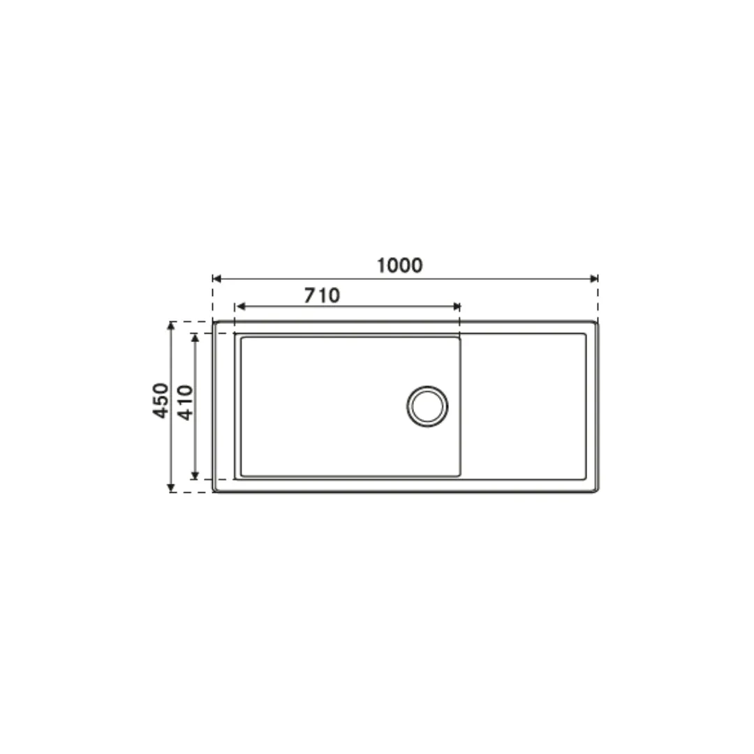 Franke stainless steel Sink Box series box bxx 211 111 100 ( 40 x 18 inches ) BXX-211-111-100 Satin - image 2