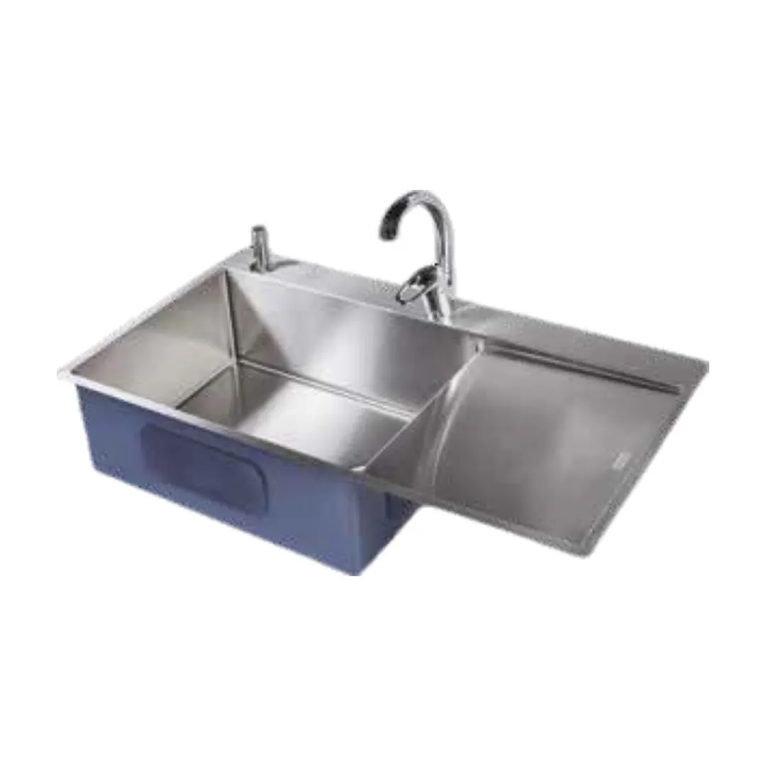 Franke stainless steel sink box elite box elite bxx 211 111 92 ( 36 x 20 inches ) BXX-211-111-92 Satin - image 1