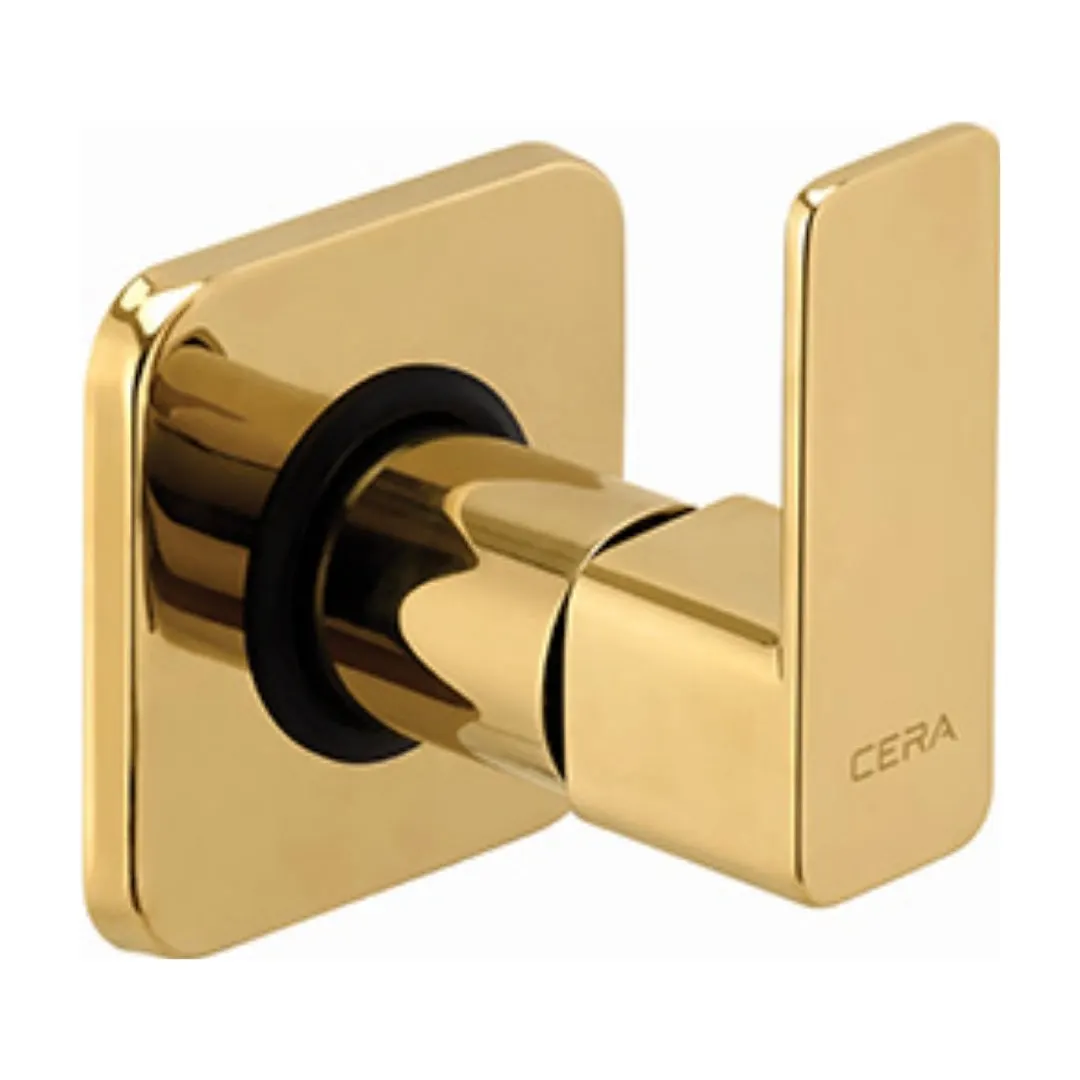 Cera basin area stop valve ruby F1005351FG 20 mm F1005351FG French Gold - image 1