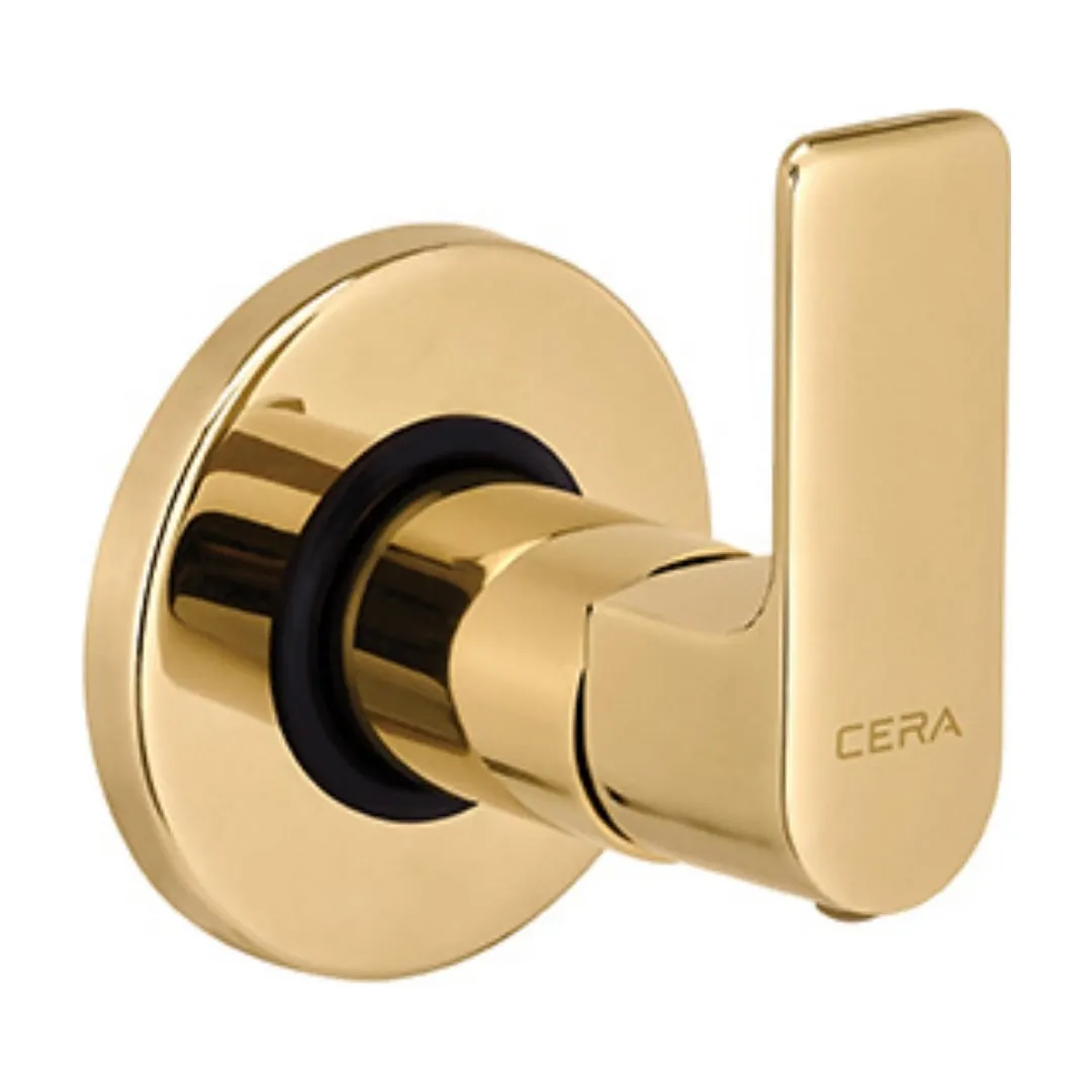 Cera basin area stop valve chelsea F1016351FG 20 mm F1016351FG French Gold - image 1