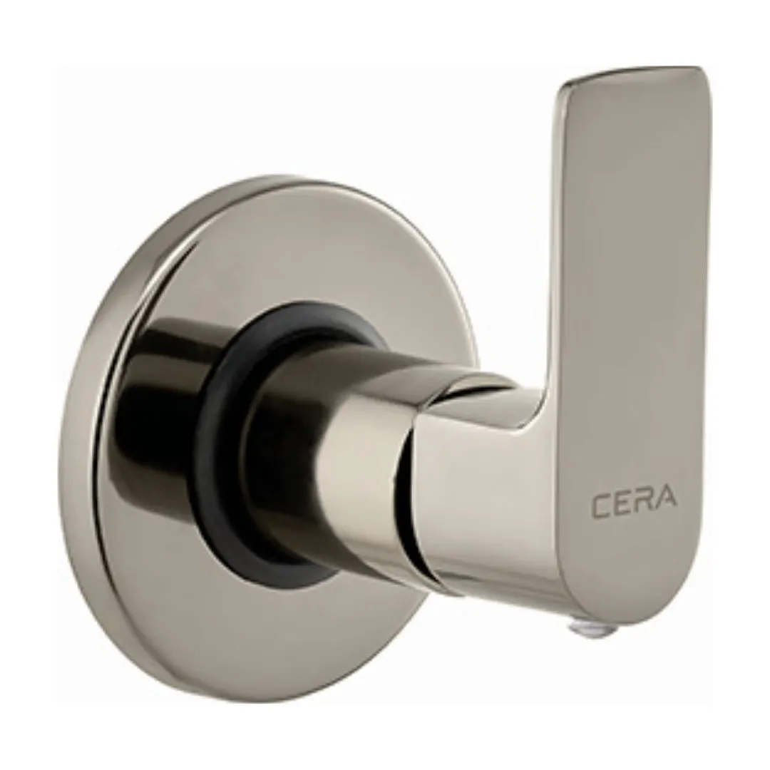 Cera basin area stop valve chelsea F1016351GG 20 mm F1016351GG Graphite Grey - image 1