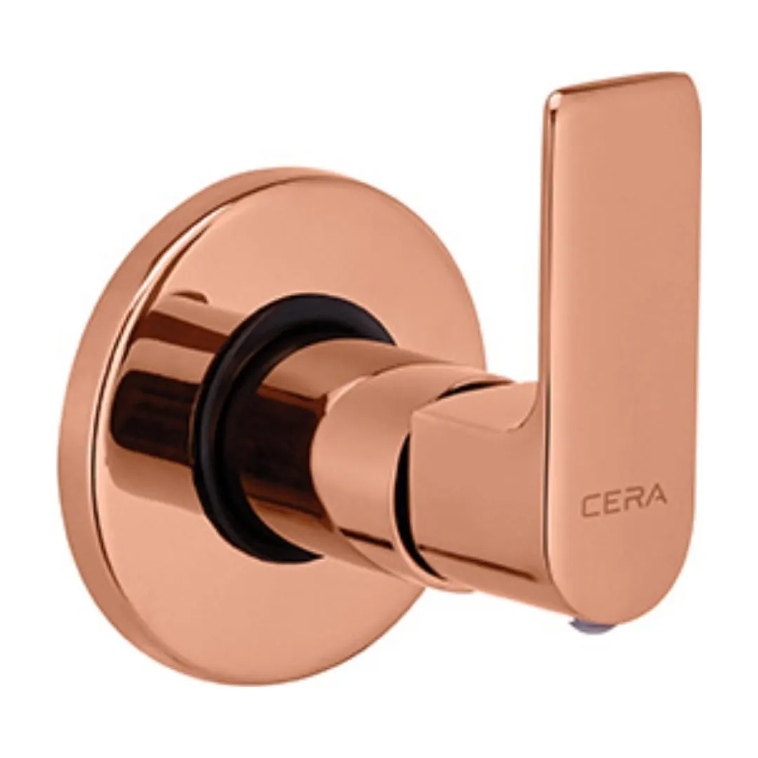 Cera basin area stop valve chelsea F1016351RG 20 mm F1016351RG Rose Gold - image 1