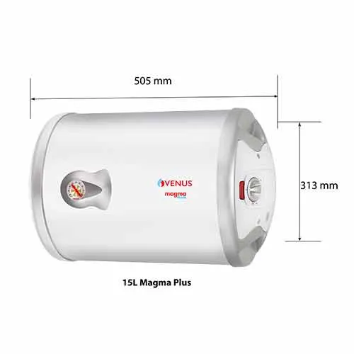 Venus Magma Plus 100 litre horizontal storage water heater 100GH Standard - image 3