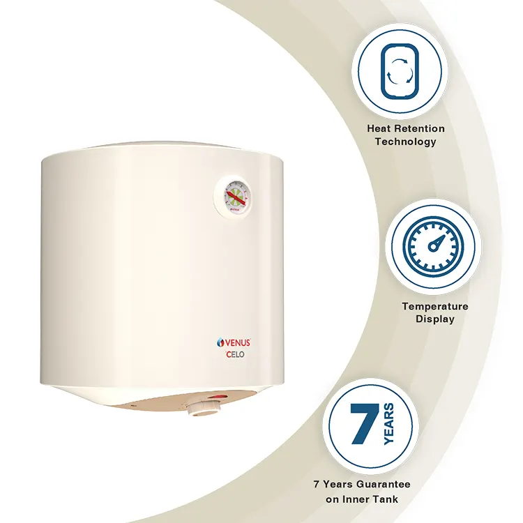Venus Celo 10 litre vertical storage water heater 10CV Standard - image 2